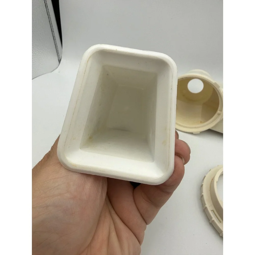 Food Processor Replacement‎ Parts Food Pusher Chute Locking Ring White